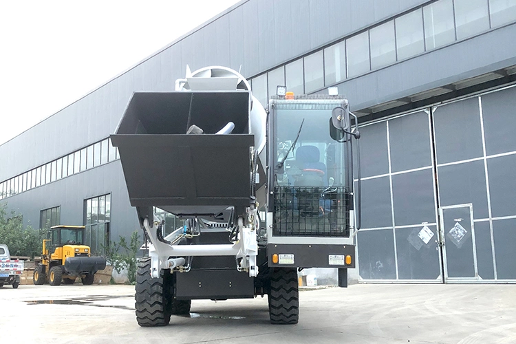 Ltmg New China with Lift Swing Drum Self Loading Concrete Mixer Truck Price