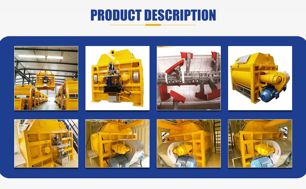 Best Quality Chinese Diesel Engine Twin Shaft Portable Mini Concrete Mixer 1.25 M³ with CE