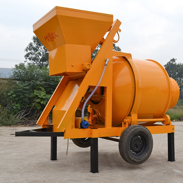 Shaft Twin Concrete Mixer with Pump Home Use