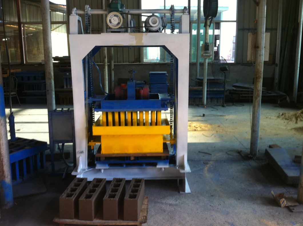 Mobile Electric Diesel Model Concrete Hollow Block Making Machine