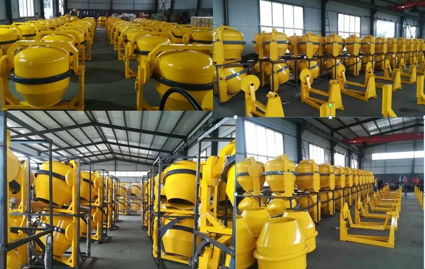 Cm800 Portable Industrial Gasoline Cement/Concrete Mixer