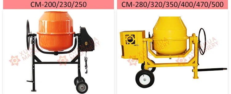 Concrete Mixing Part Machine Price Stone New Cement Lift Motor Mixer for Sale