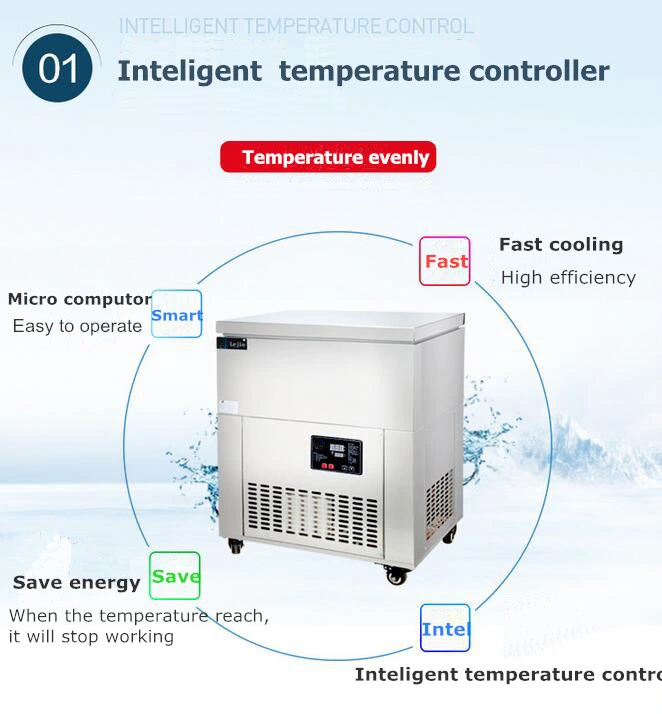 Electric Ice Brick Freezer Block Ice Maker Snow Ice Making Machinery